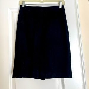 J Crew wool pencil skirt sz 00 NWT